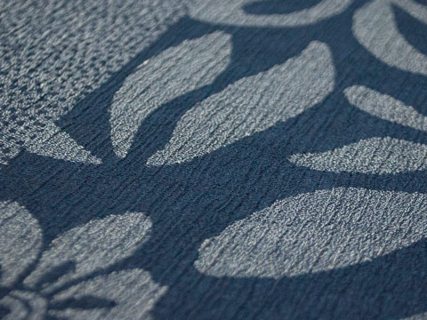 上に並んでいるイメージをクリックすると写真が入れ替わります 山政テキスタイル、オパールちりめん