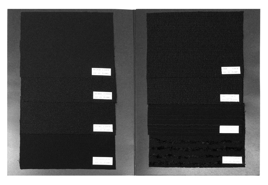 丹後ちりめん　型押し加工　サンプル